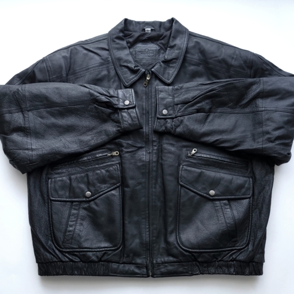 Outdoor Exchange Other - Like New Outdoor Exchange Men's Plus Size Genuine Leather Jacket